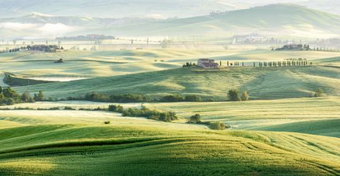 Val d'Orcia in Spring