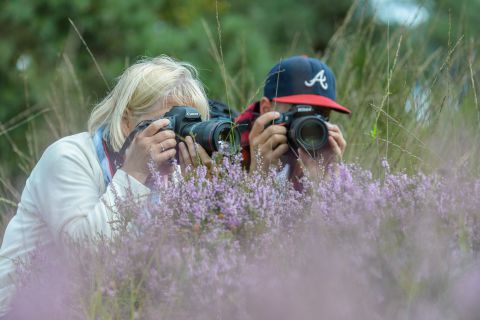 Fotografen aan het werk