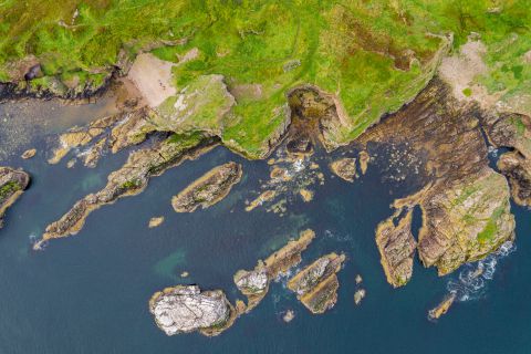 Moray Coast from the sky