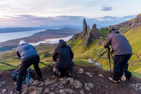 Fotografen in Schotland