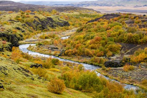 Herfstige rivier - Iceland