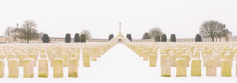 Tyne Cot in snow