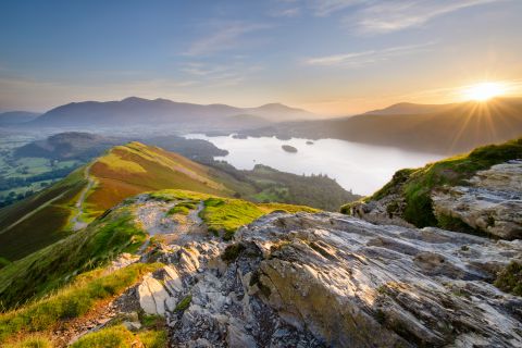 Zonsopgang in de Lake District