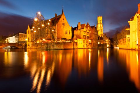 Brugge by night