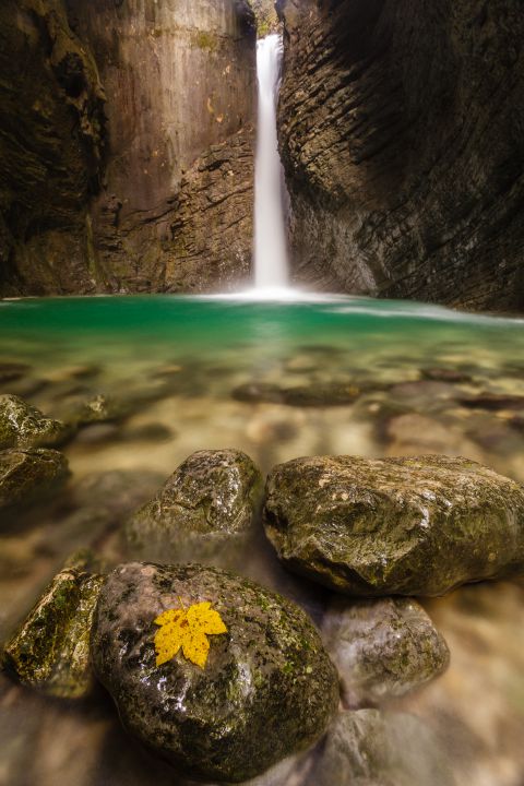 Slap Kozjak waterfall